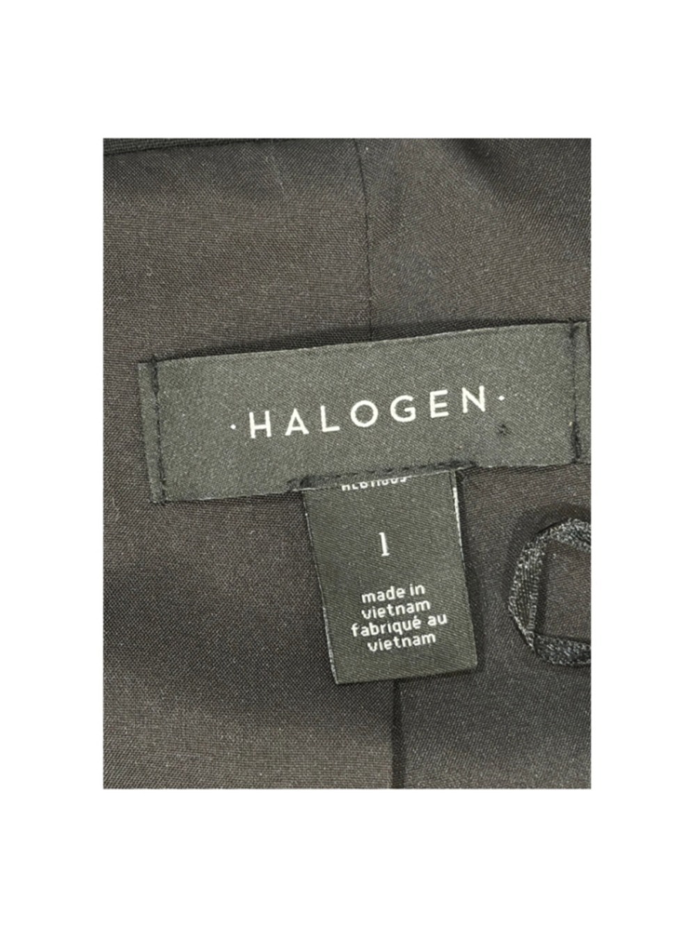 Halogen Black & White Contrast Trim Blazer, Size L - Picture 7 of 7